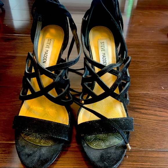 Steve Madden Laceup Heels (Size 8.5) - Picture 6 of 7